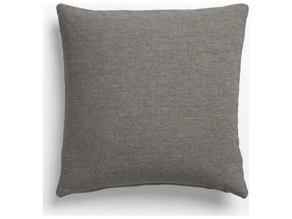 Townes 22-Inch Square Polypropylene Outdoor Pillow in Alessi Slate