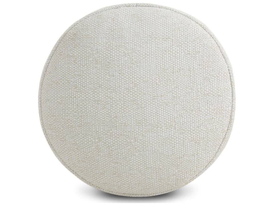 Townes 20x8 Inch Bolster Pillow with Removable Cover in Alessi Linen