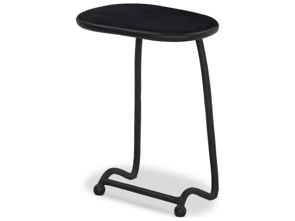 Bray End Table Black Antique