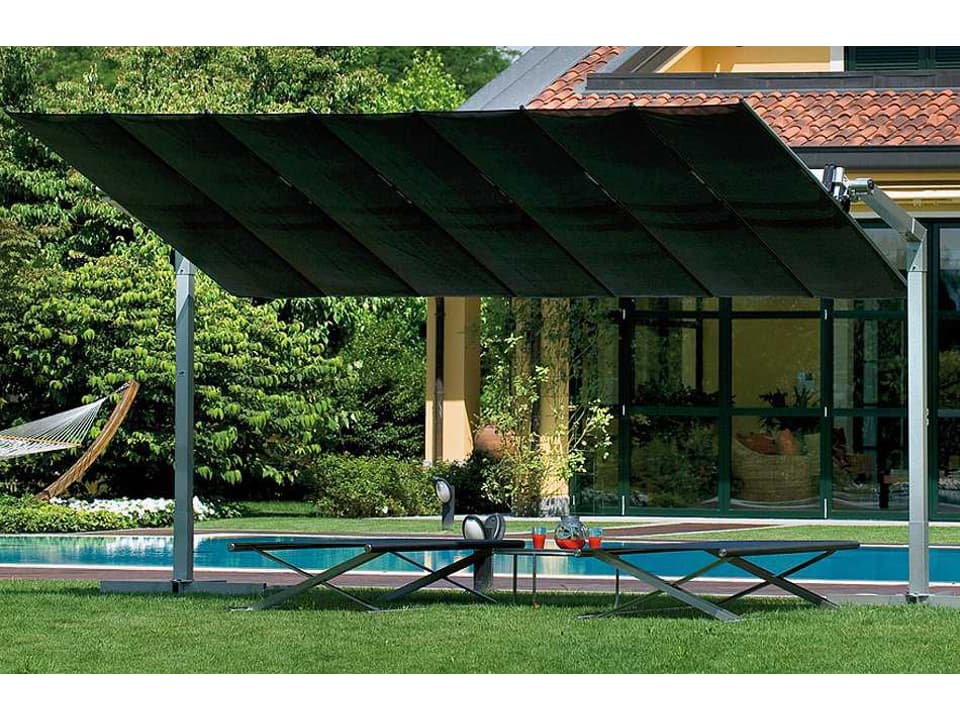 Flexy 10x12 Rectangular Cantilever Umbrella Modern Shade
