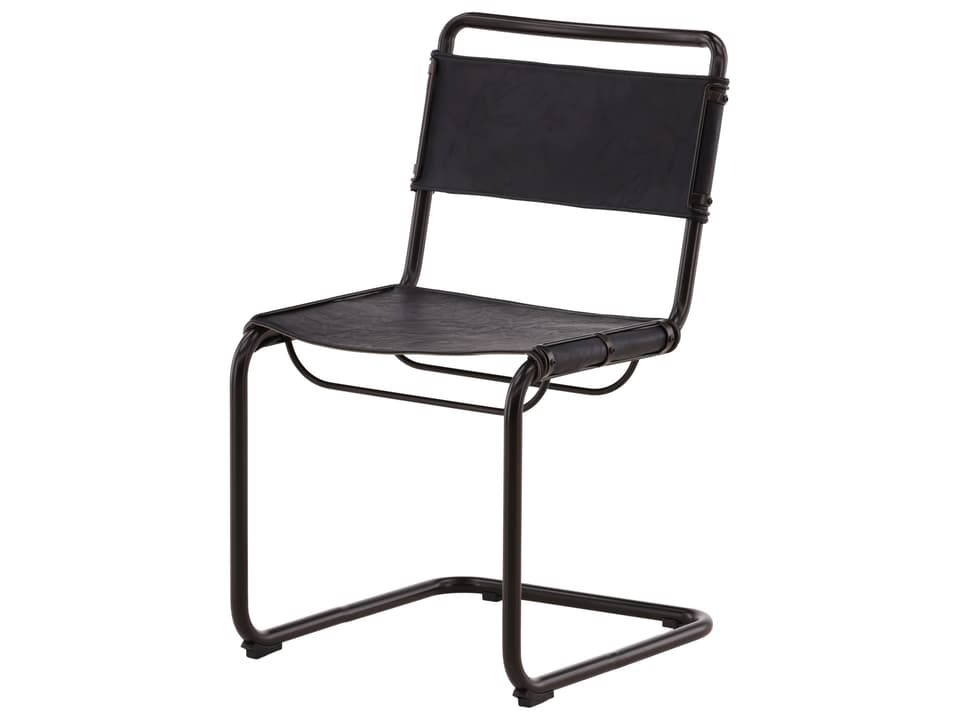 Emeco Navy 1006 Recycled Aluminum Side Dining Chair — Polished