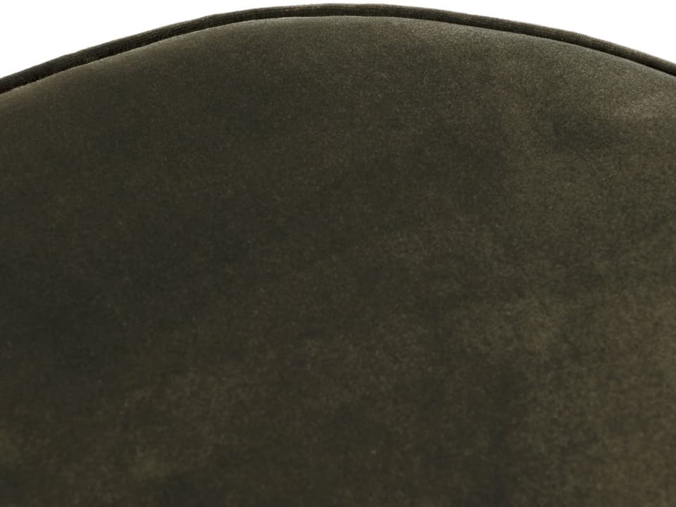 Globetrotter Sinclair Surrey Olive Upholstered Round Ottoman
