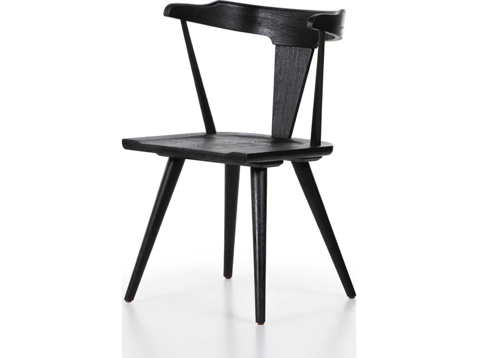 Ripley Dining Chair in Black Oak