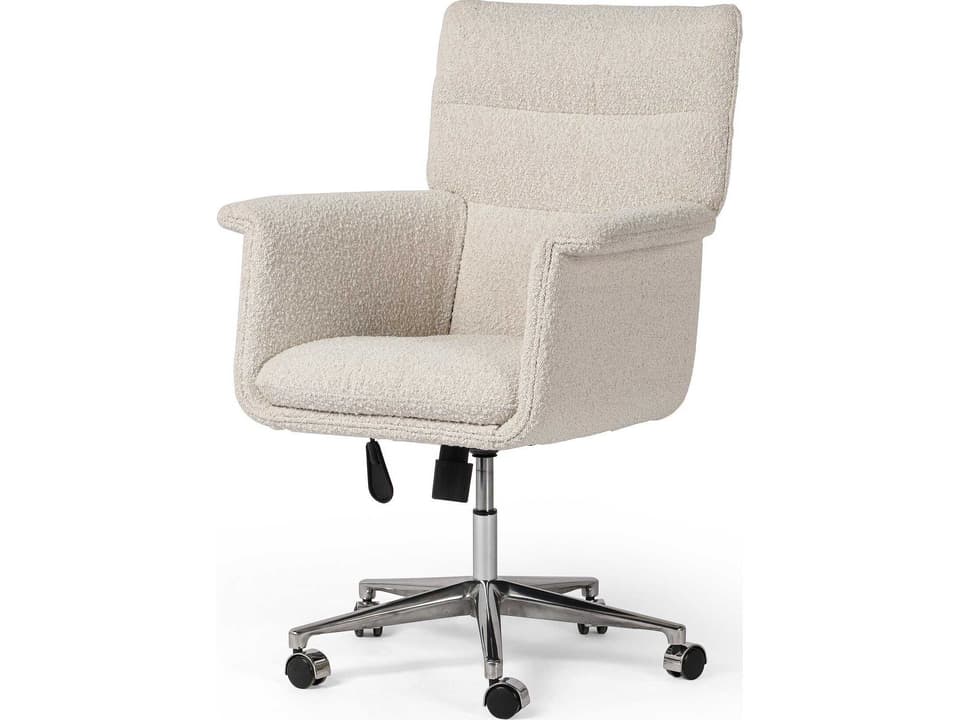Humphrey Performance Boucle Desk Chair in Knoll Natural