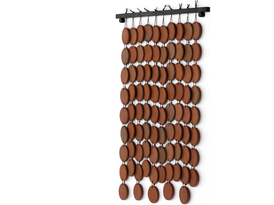 Marlow Terracotta Ceramic Wall Hanging