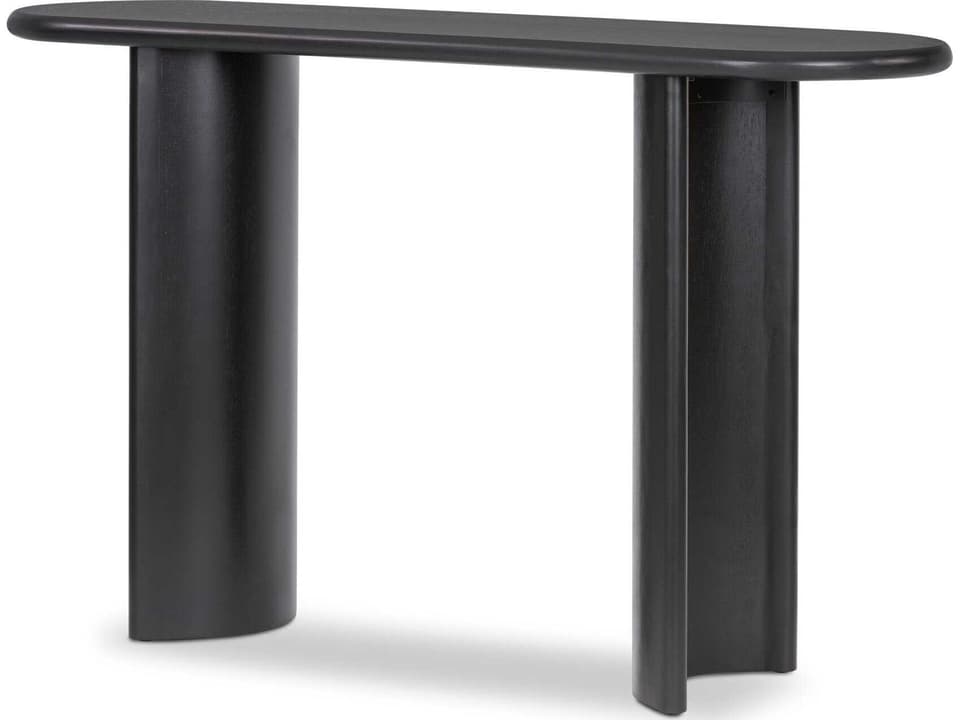 Haiden Paden Aged Black Acacia Console Table