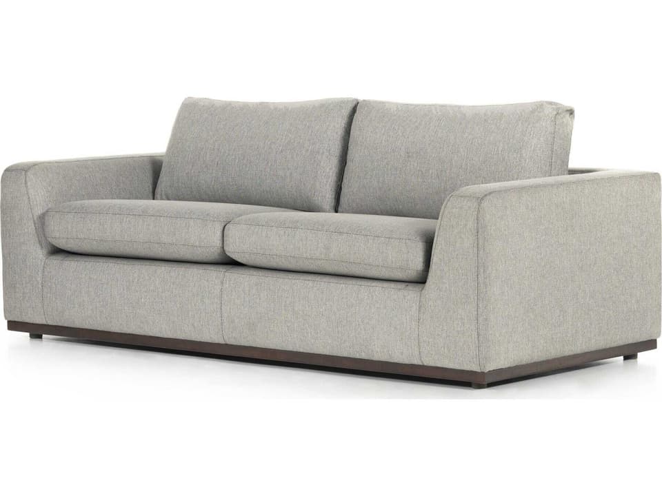 Centrale Colt Aldred Silver Upholstered Sofa Bed