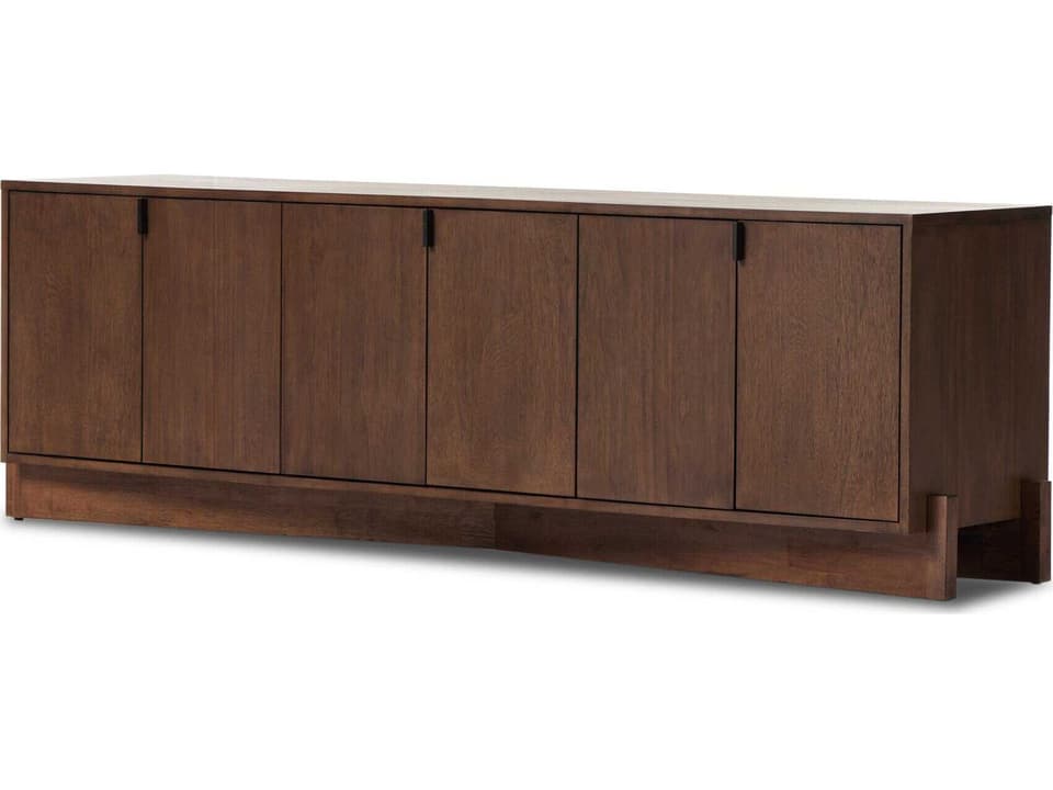 Castillo Media Console Haiden Transitional Chestnut