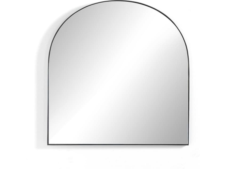 Georgina Wide Mirror in Matte Black