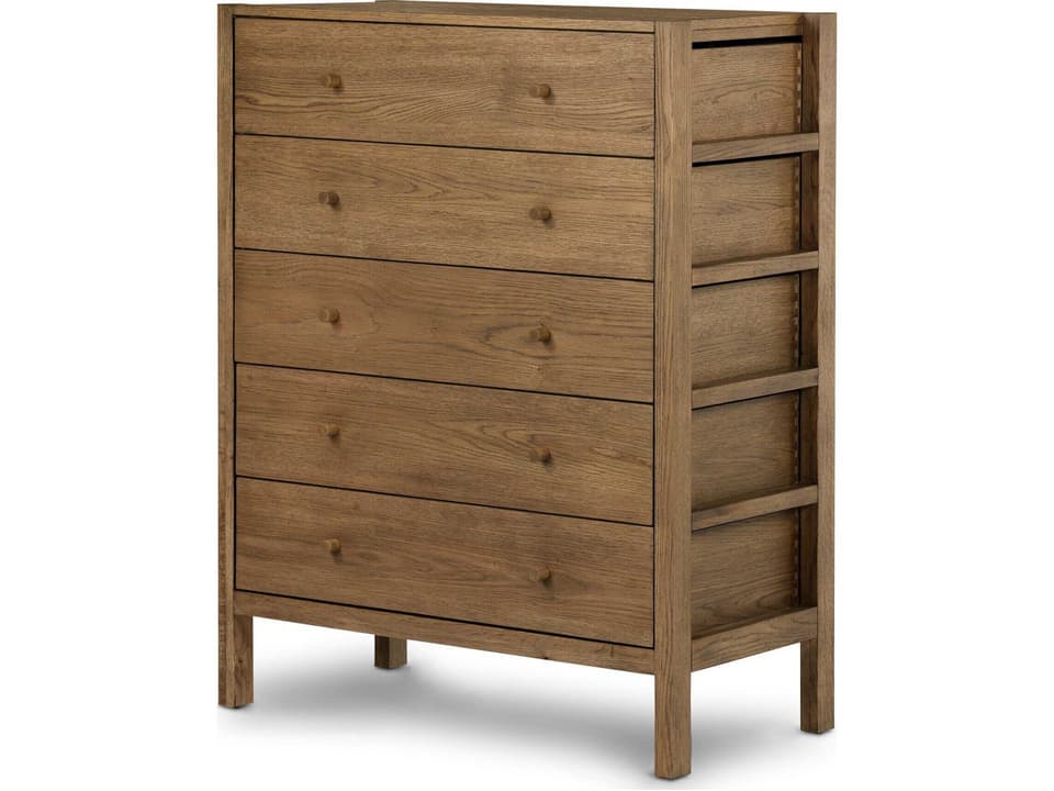 Meadow 5-Drawer Dresser Tawny Oak