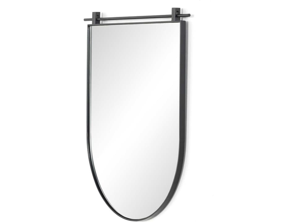 Four Hands Hutton Chico Antiqued Iron Rectangular Small Mirror