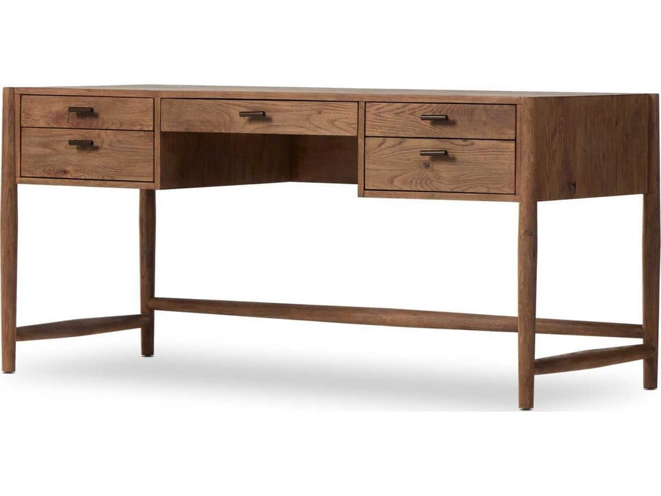 Glenview Desk in Weathered Oak