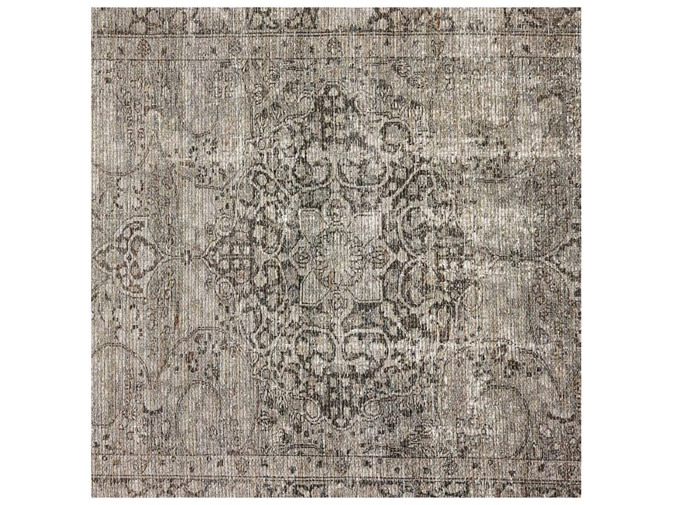 Lucca Bordered Runner Area Rug in Alani Natural