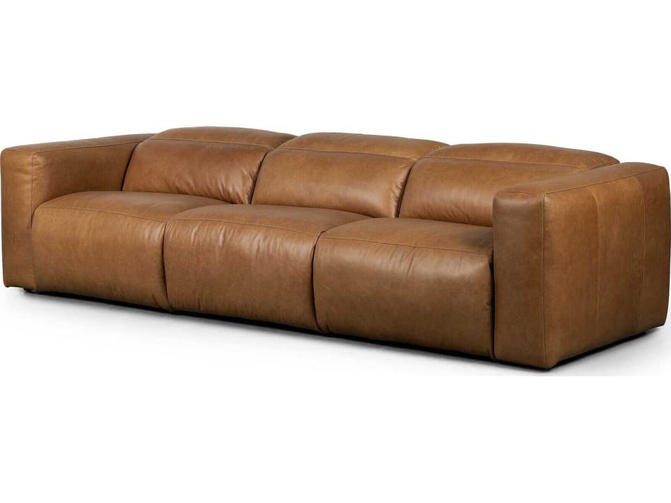 Radley Power Reclining Sectional in Top-Grain Leather