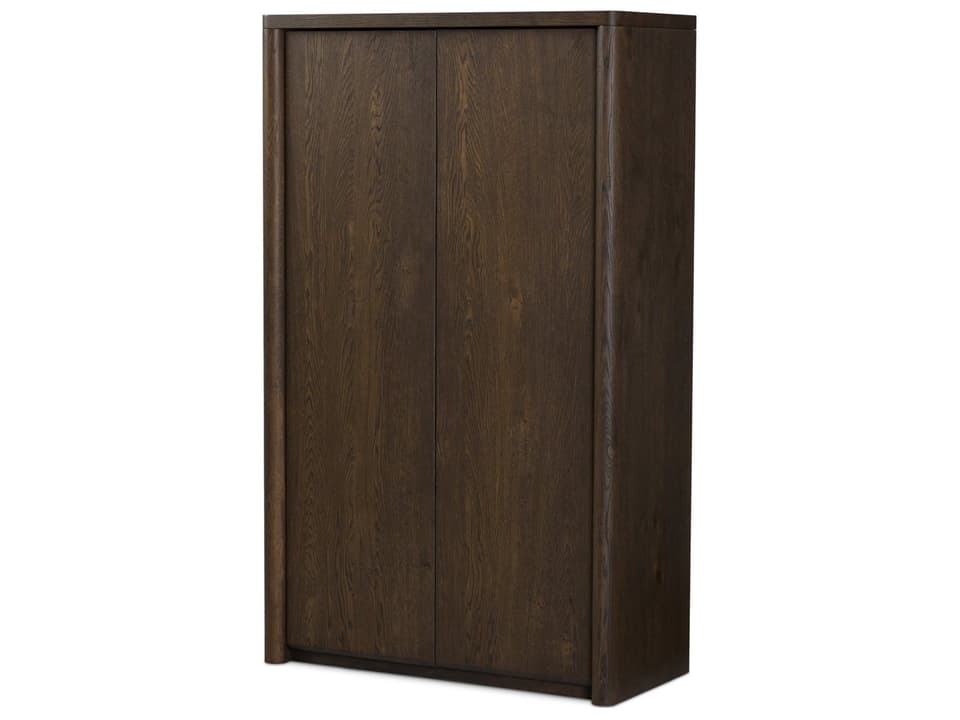 Bristol Tobacco Oak Brown Wood Accent Chest