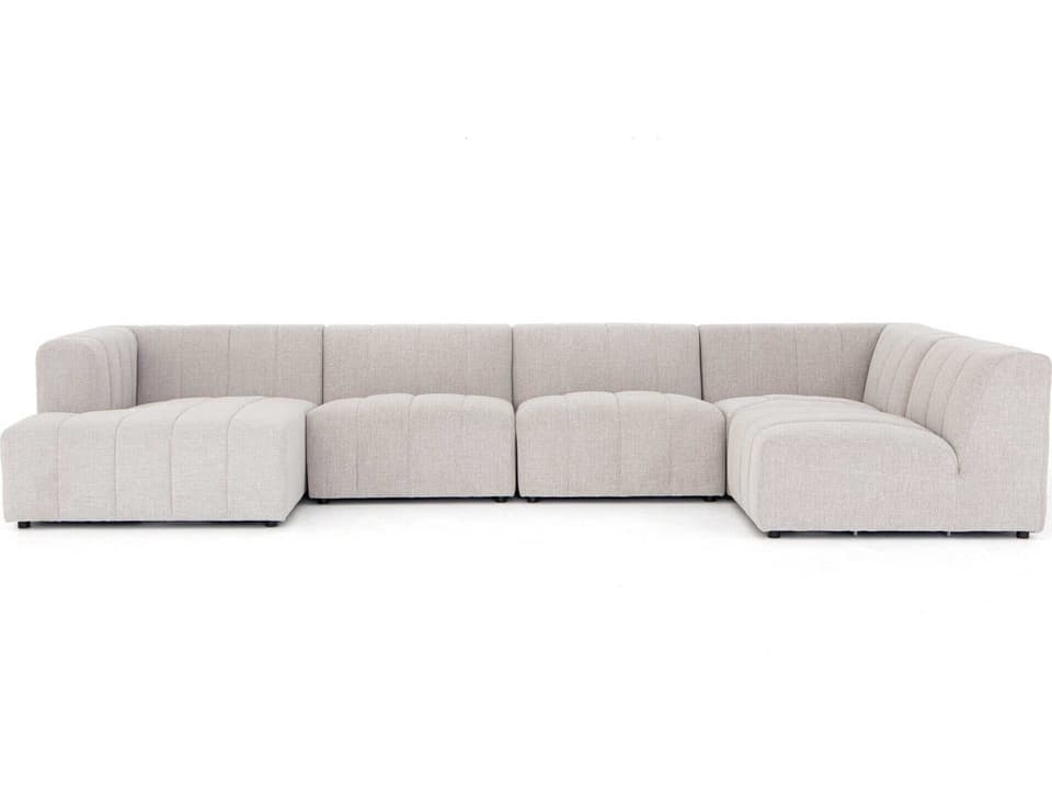 Grayson Langham 5 - Piece Upholstered Sectional Sofa