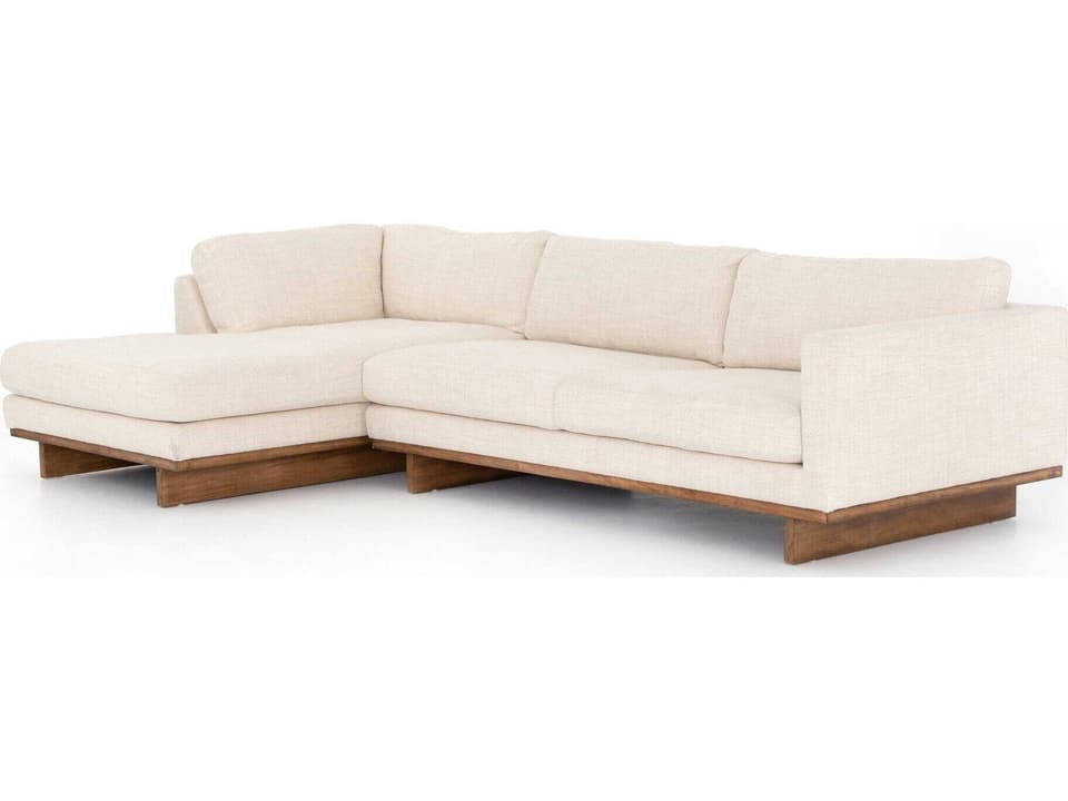 Everly 2-Piece Sectional Sofa in Performance Fabric