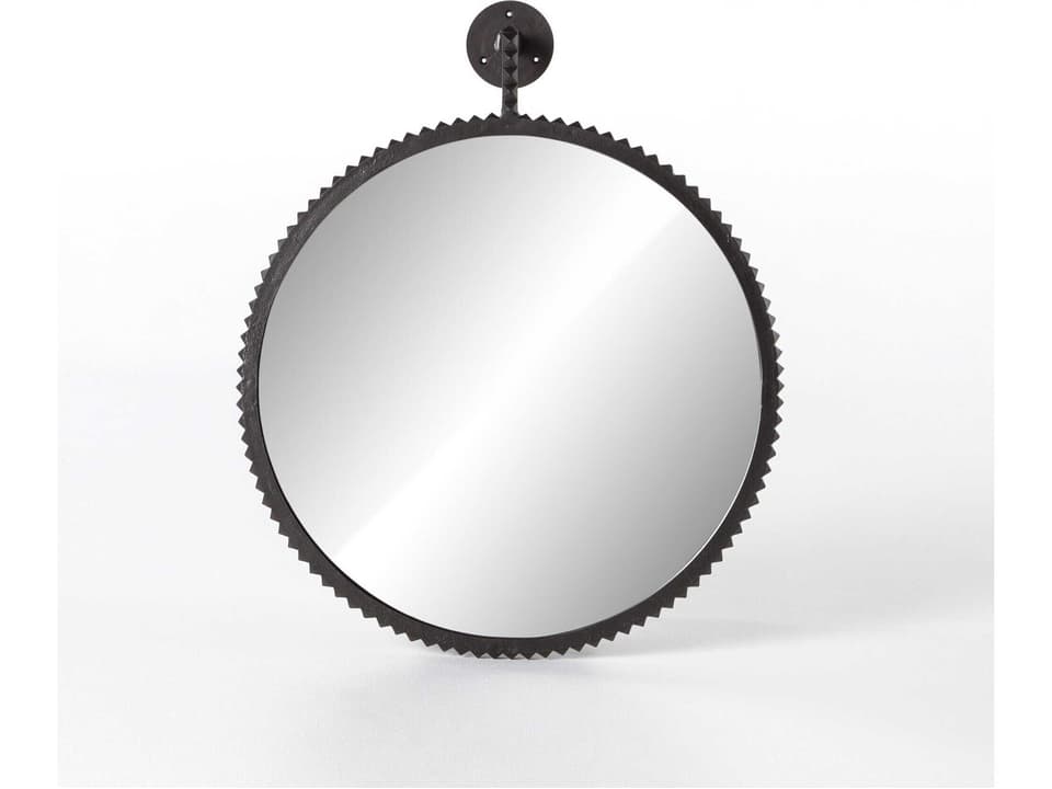 Camden Cru Round Wall Mirror