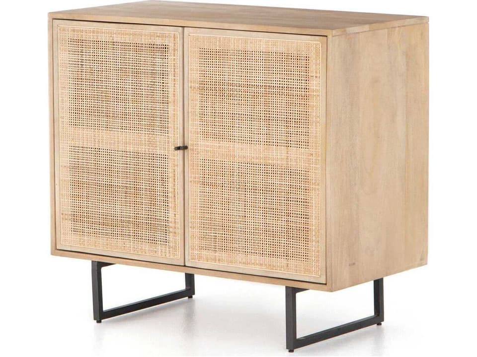 Prescott Natural Mango Wood Accent Chest