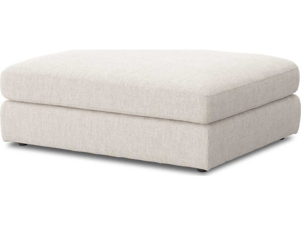 Atelier Bloor Essence Natural Beige Upholstered Ottoman