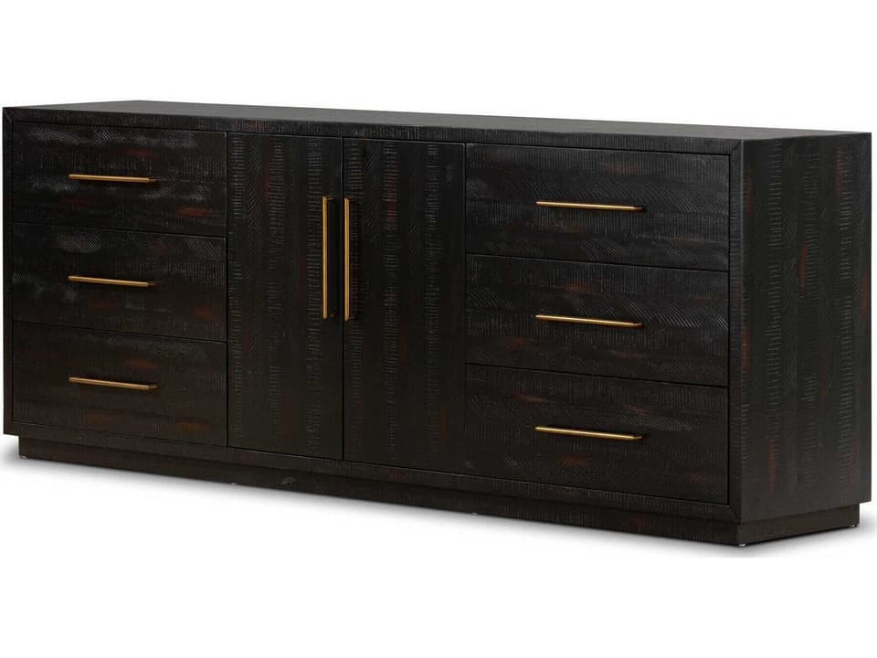 Hadley Suki Burnished Black Large Media Console