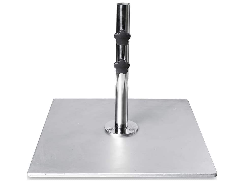 Frankford Galvanized Steel 24 Inch Round Stackable Umbrella Base