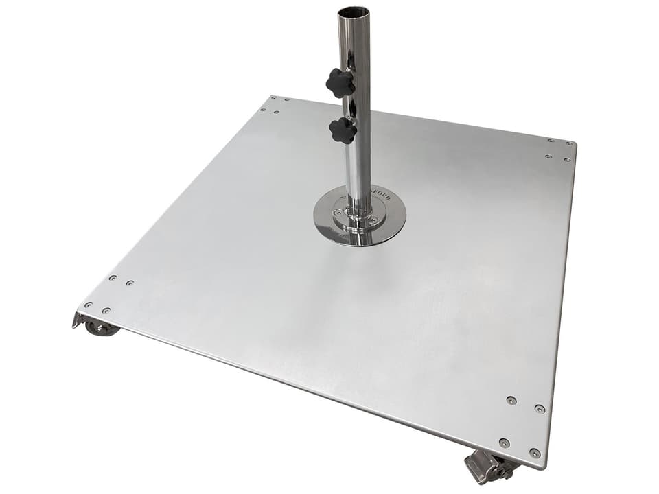 Frankford 36 Inch Square 200 lb Galvanized Steel Umbrella Base