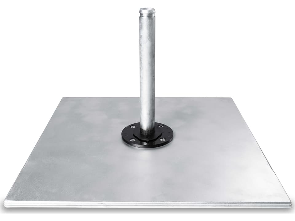 Frankford Aurora Galvanized Steel Matte Silver 400lbs Plate