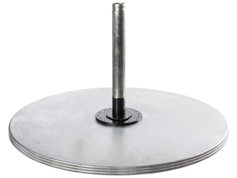 Frankford Monaco Galvanized Steel 40 Inch Round Stackable Umbrella Base