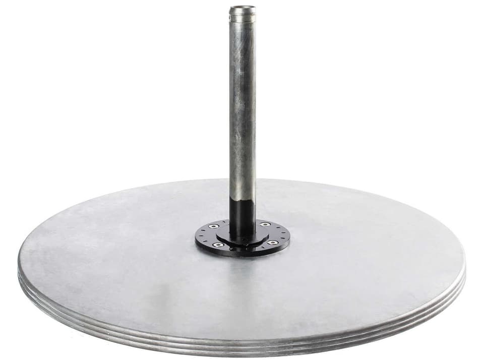 Frankford Aurora Galvanized Steel Matte Silver Double 335lbs Plate