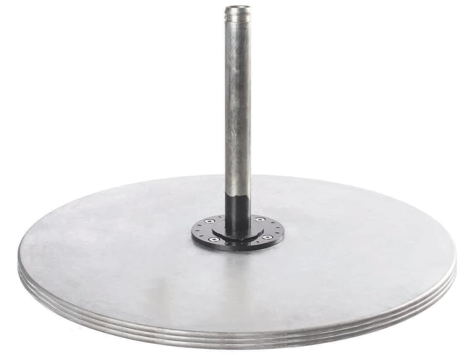 Frankford Eclipse Max 555lb Round Galvanized Steel Umbrella Plate
