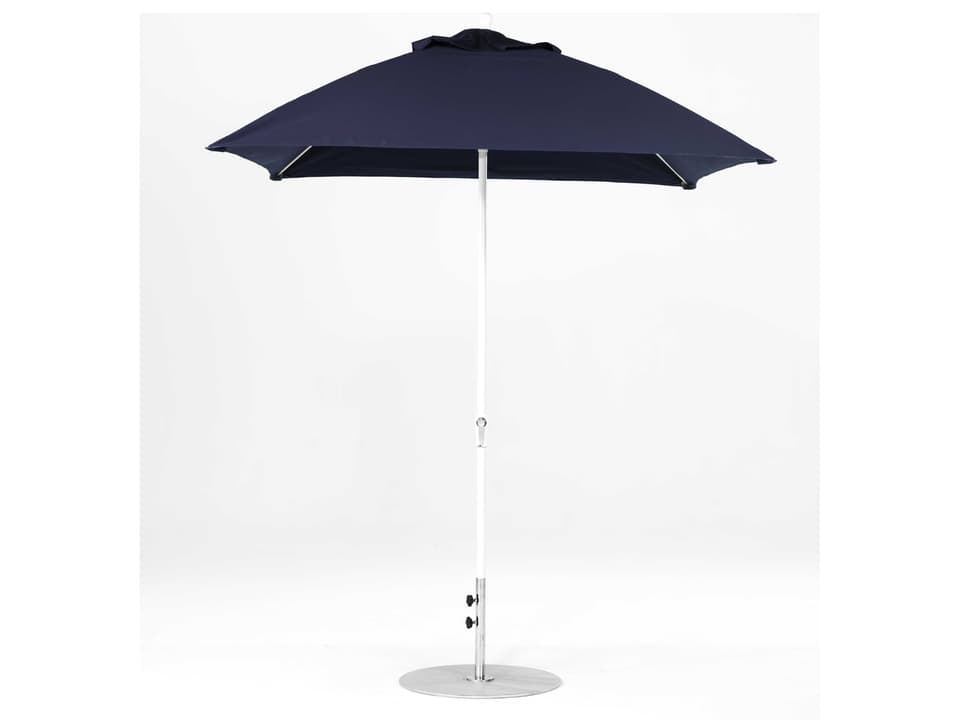Monterey 7.5 Foot Square Crank Lift Market Umbrella