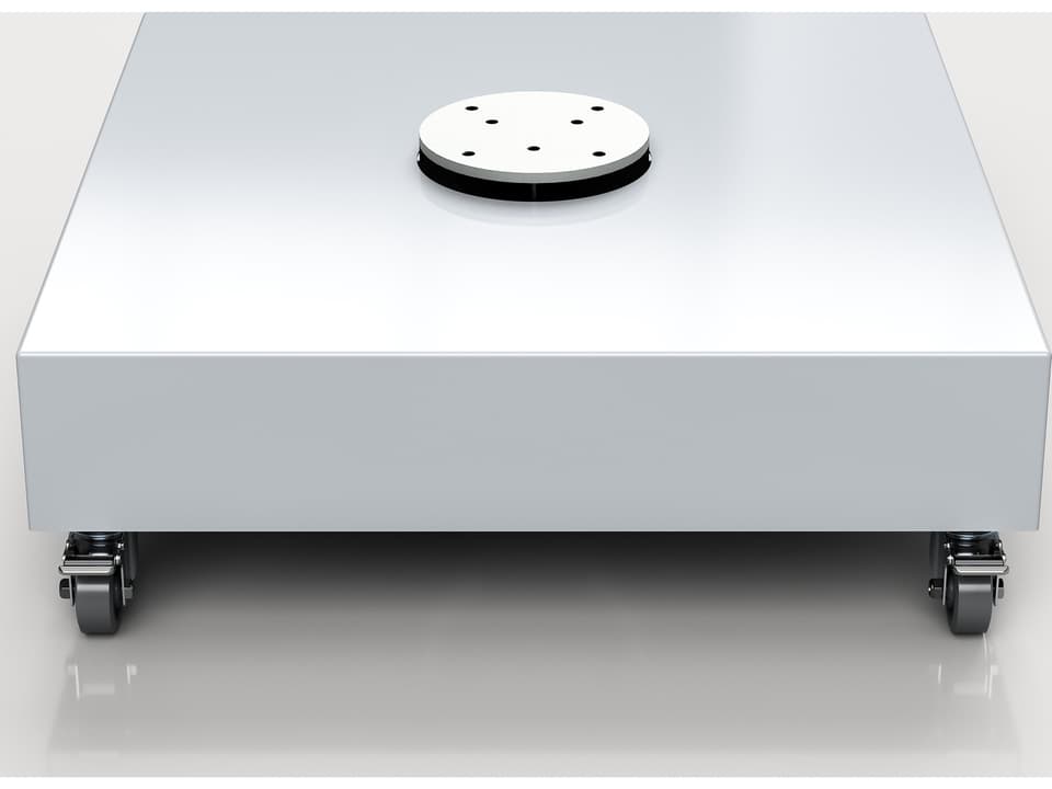 Frankford Aurora 80 lb Galvanized Steel Rolling Base