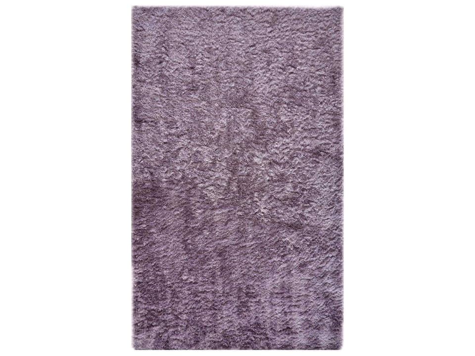Feizy Indochine Collection Shag Area Rug in Smoky Amethyst