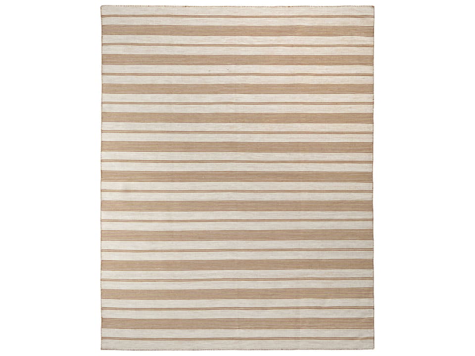 Duprine Striped Area Rug Eco-Friendly Hand Woven