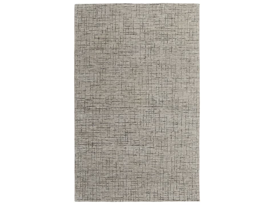 Feizy Belfort Abstract Area Rug in Ivory Gray and Taupe