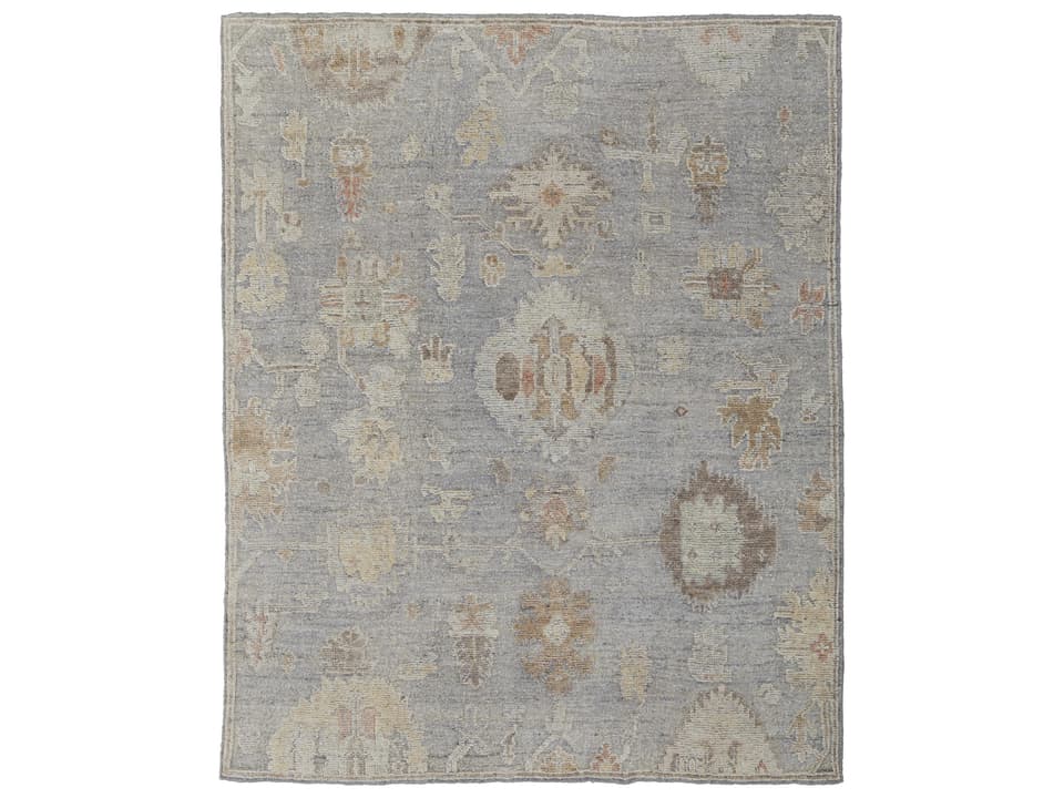 Grafton Hand-Knotted Wool Floral Area Rug