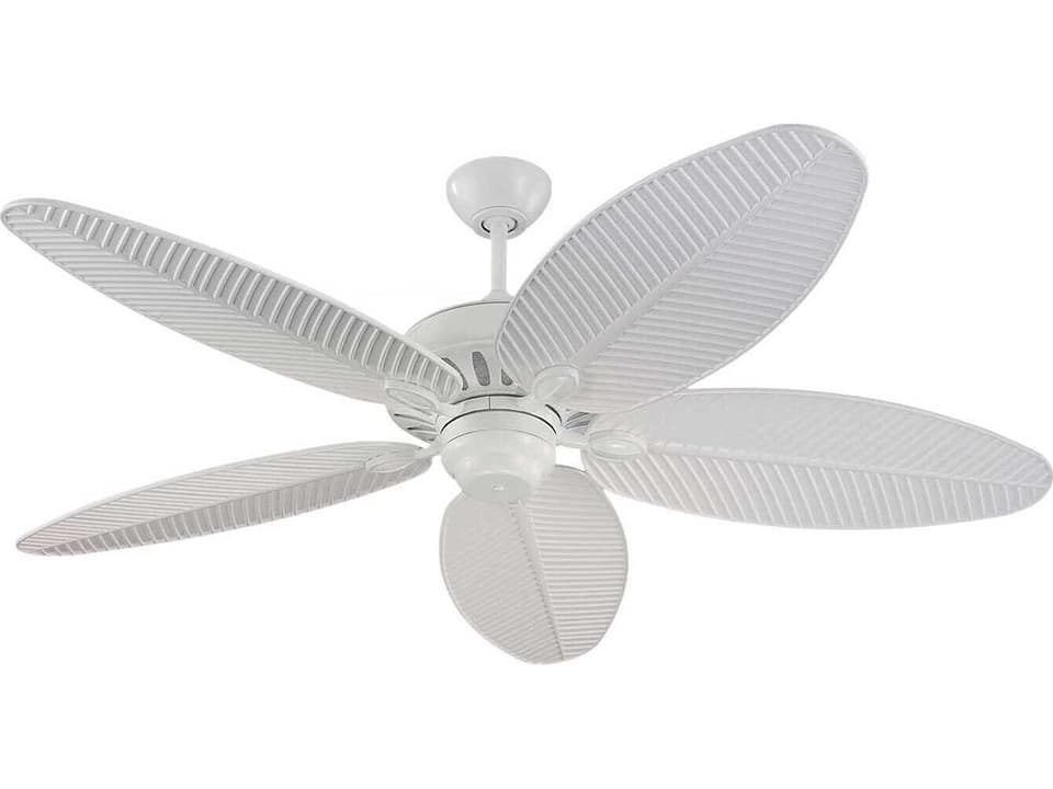Cruise 52-Inch 5-Blade Outdoor Ceiling Fan in White