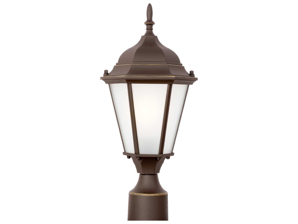 Bakersville 1-Light Outdoor Post Light in Antique Bronze
