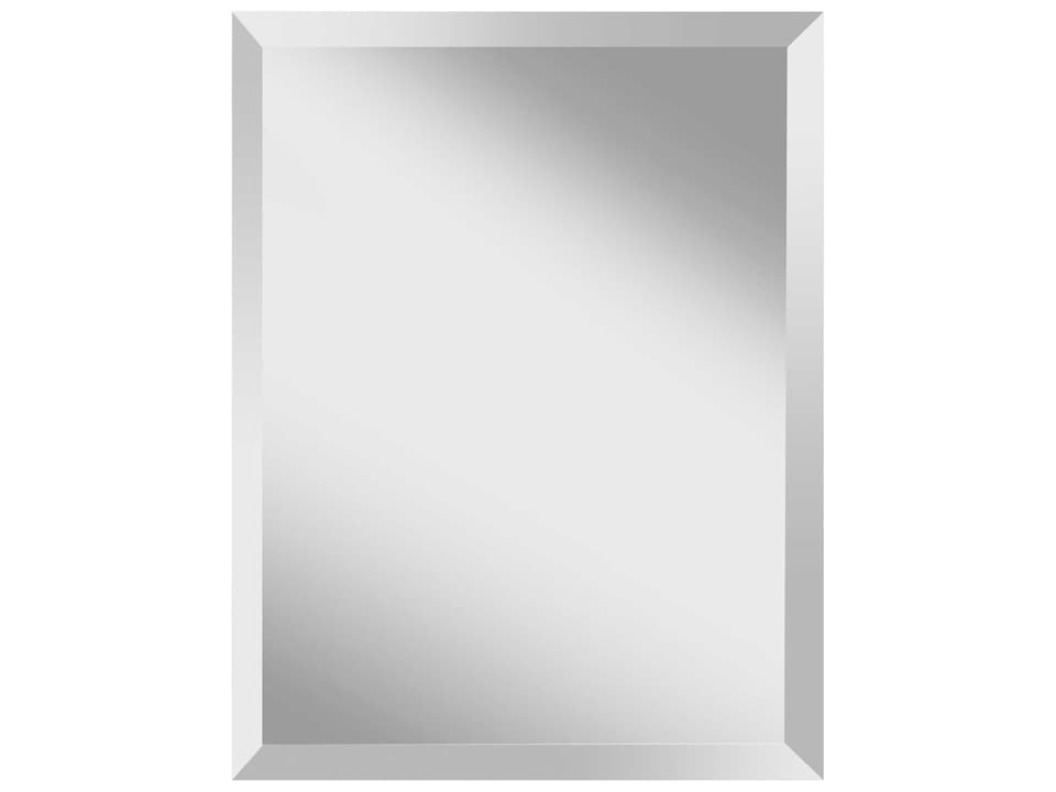 Infinity Rectangular Wall Mirror Clear Glass