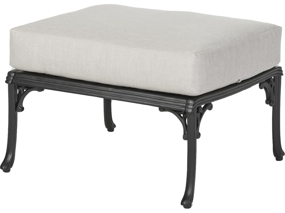 Michigan Cast Aluminum Ottoman