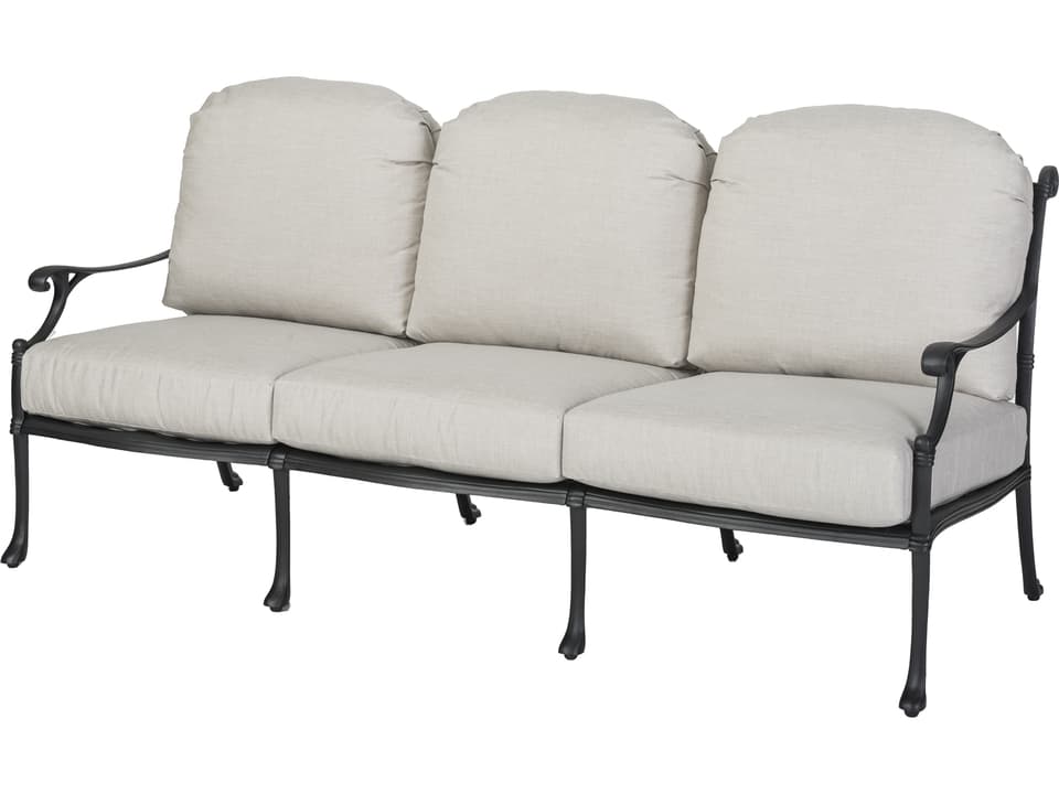 Michigan Cast Aluminum Outdoor Sofa