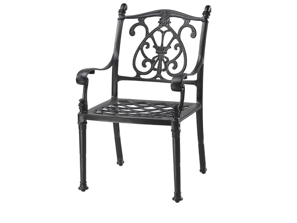 Florence Cast Aluminum Dining Arm Chair