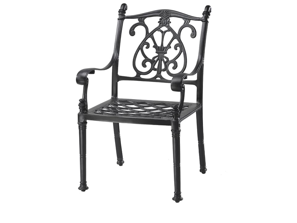 Florence Cast Aluminum Dining Arm Chair