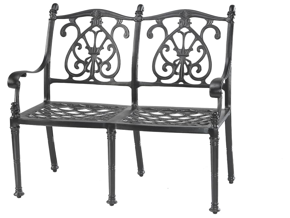 Florence 43.5-Inch Cast Aluminum Bench