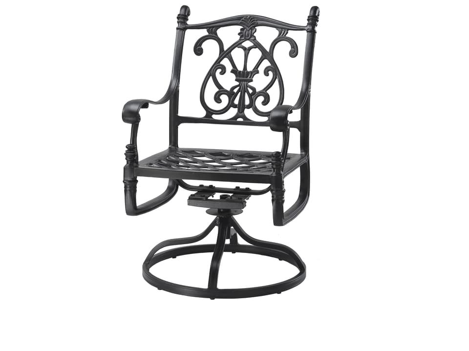 Florence Cast Aluminum Swivel Rocker in Desert Bronze