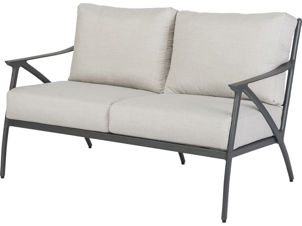 Amari Cast Aluminum Loveseat Frame