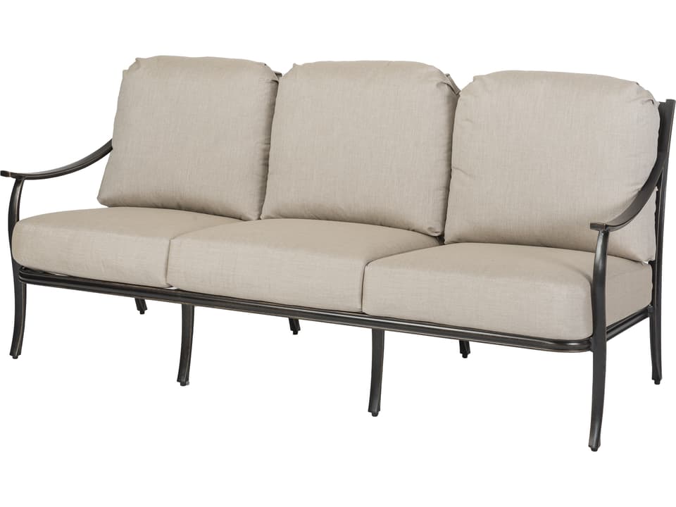 Edge Cast Aluminum Outdoor Sofa Frame