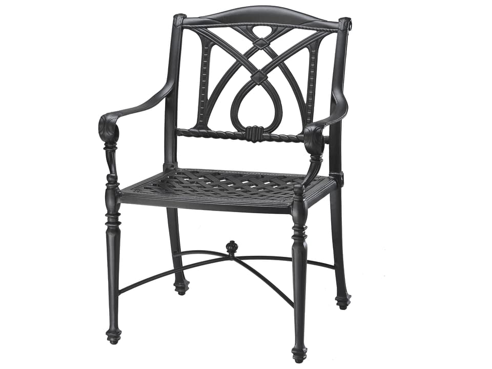 Grand Terrace Cast Aluminum Dining Arm Chair