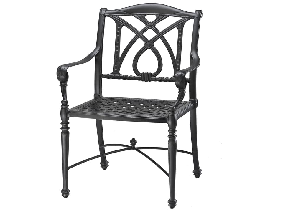 Grand Terrace Cast Aluminum Dining Armchair